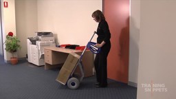 Using a Hand Trolley: Office