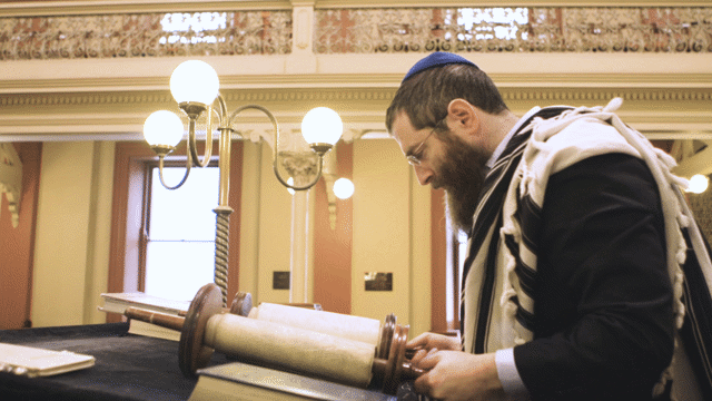 Inside a Synagogue