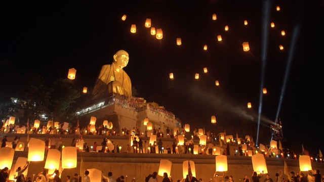 Inside a Buddhist Temple