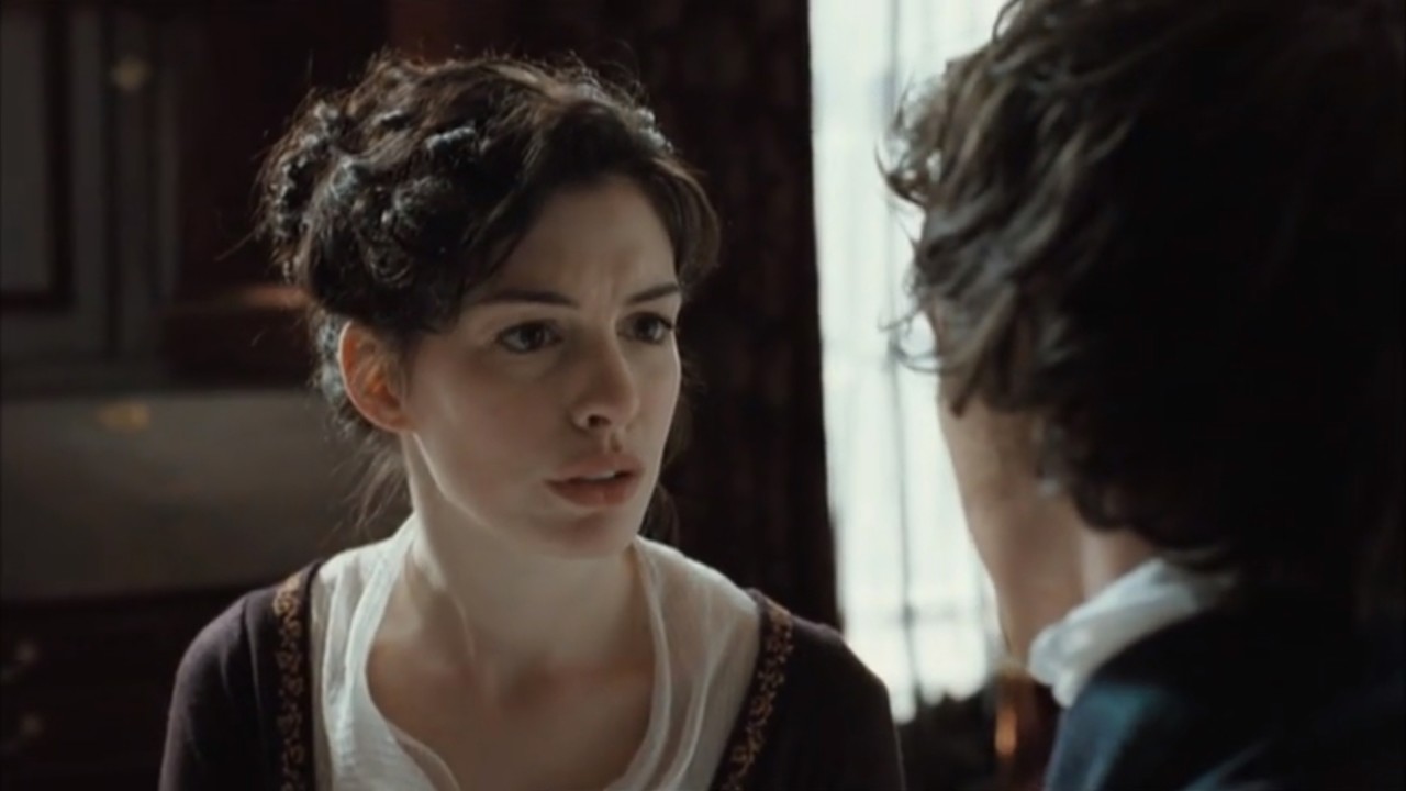 Becoming Jane Anne Hathaway in a dramatised ClickView