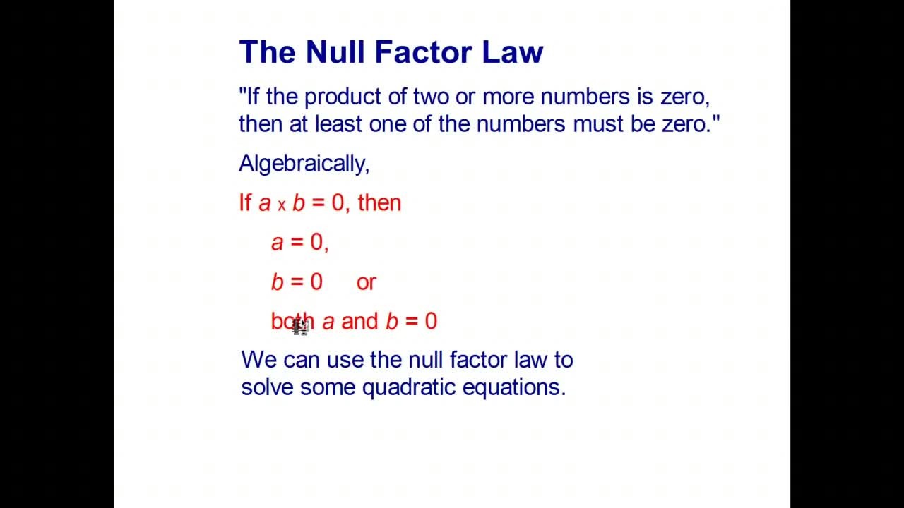 applying-the-null-factor-law-to-solve-quadratic-equations-clickview