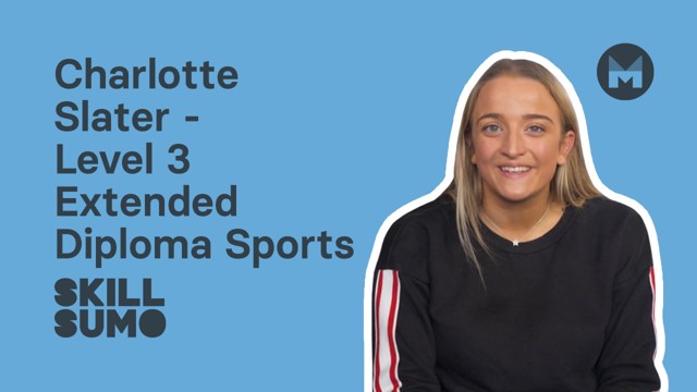 SERC: Charlotte Slater in Level 3 Extended Diploma Sports