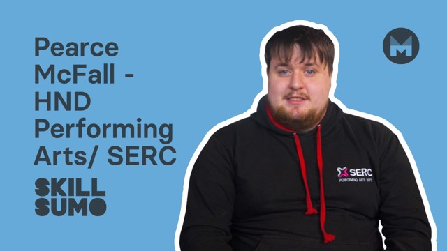 SERC: Pearce McFall in HND Performing Arts