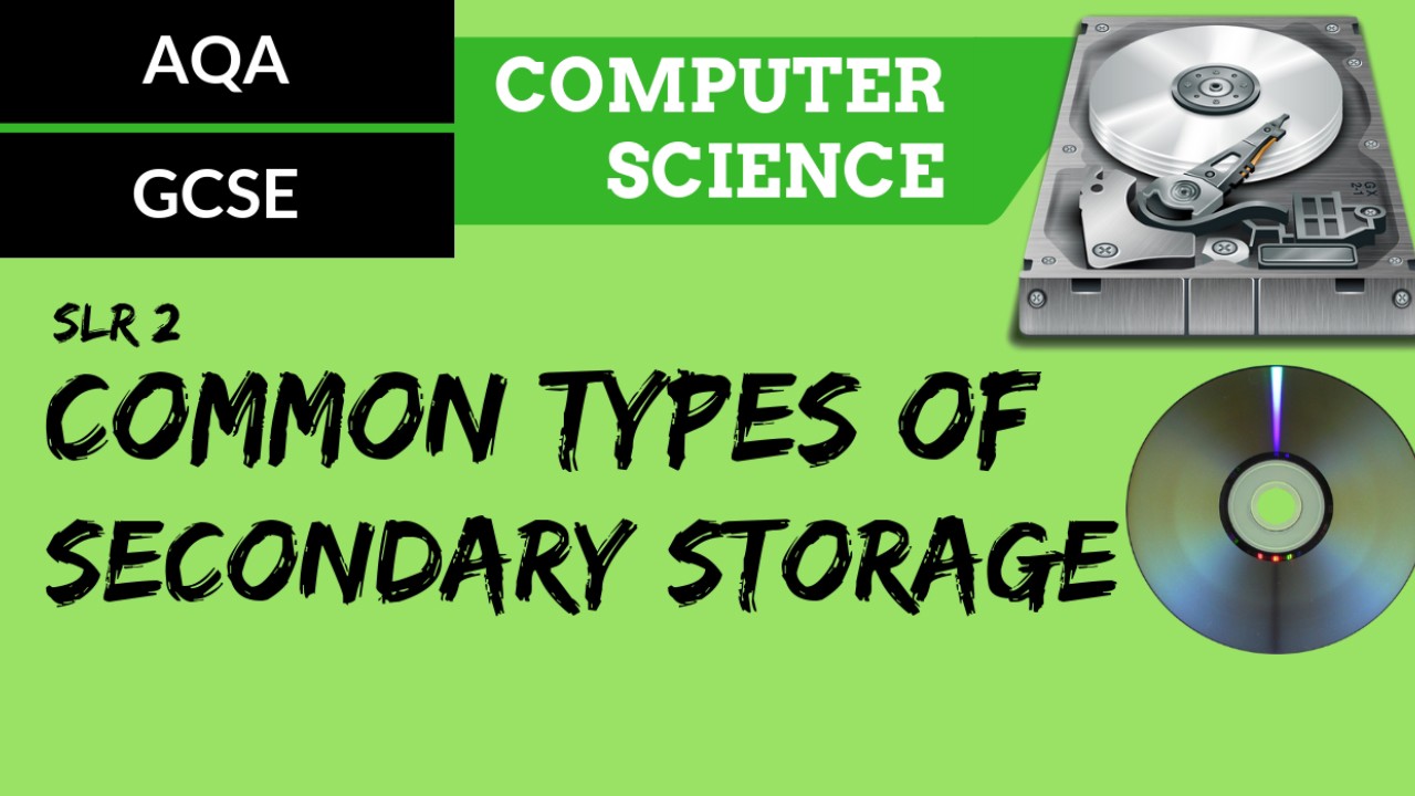 Types of secondary on sale storage