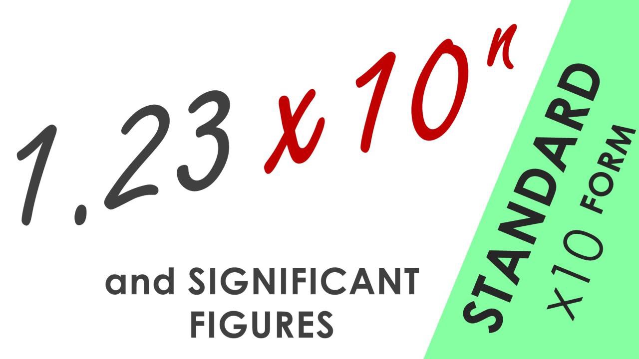 Standard Form and Significant Figures | ClickView