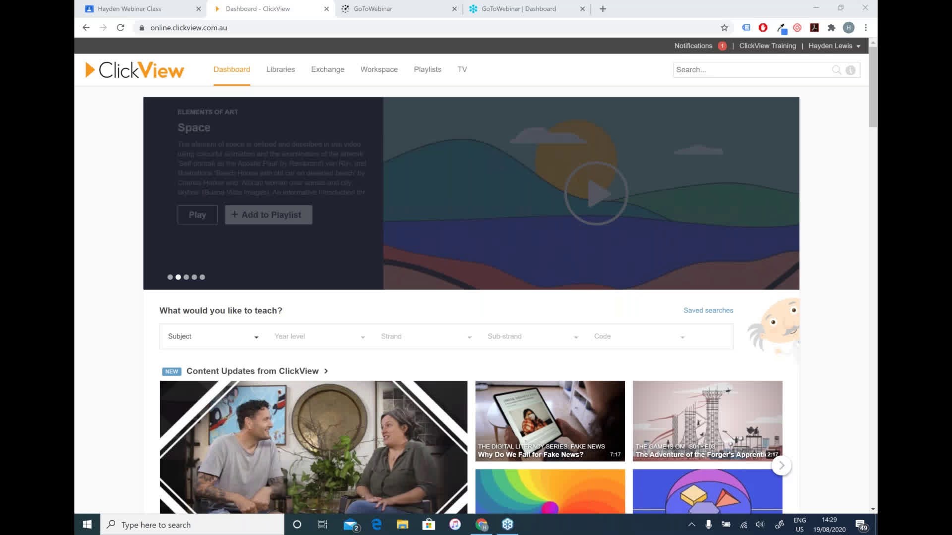 ClickView and Google Classroom Integration | ClickView