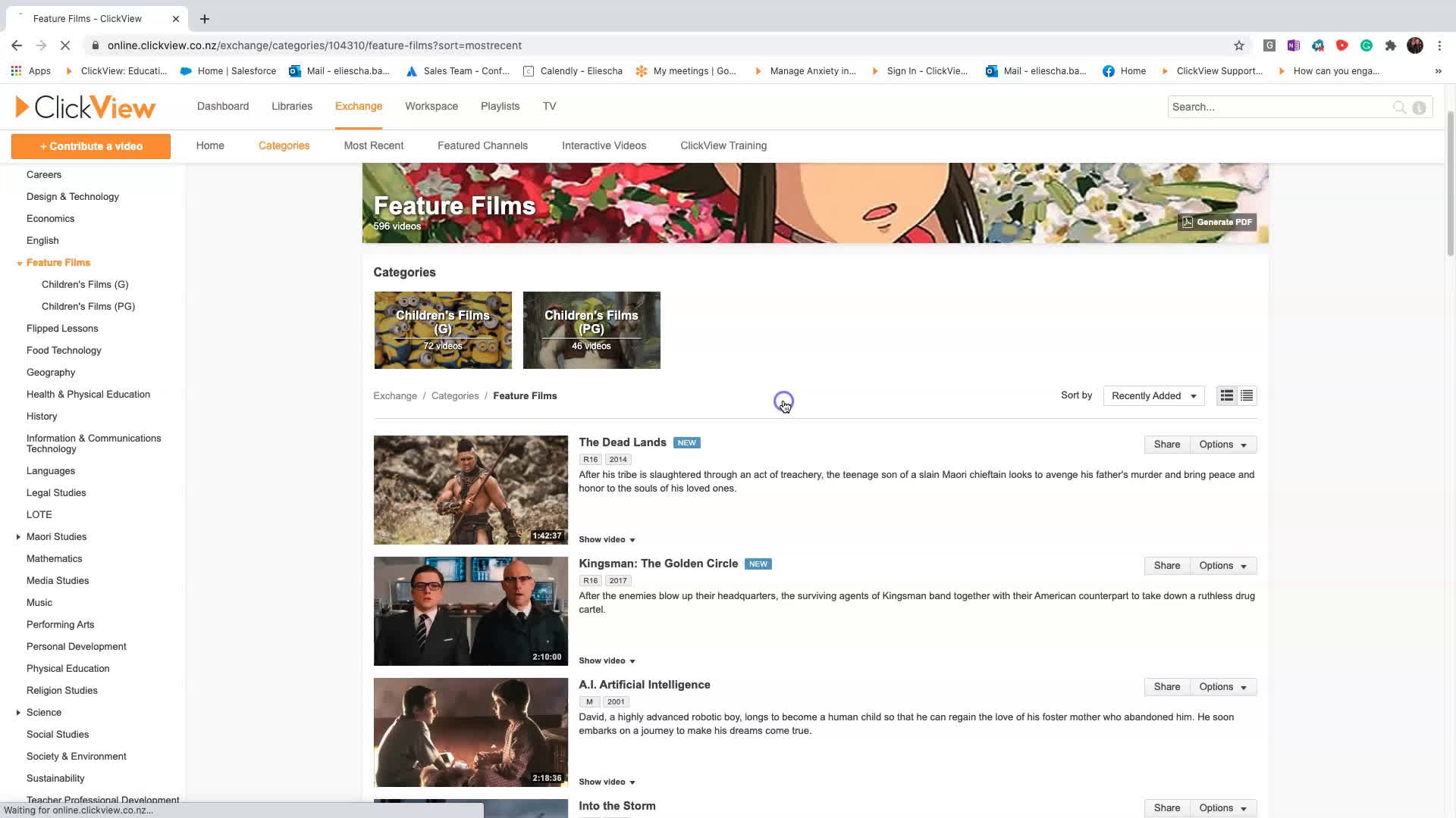 How to add the same clip to two different folders in your schools library clickview