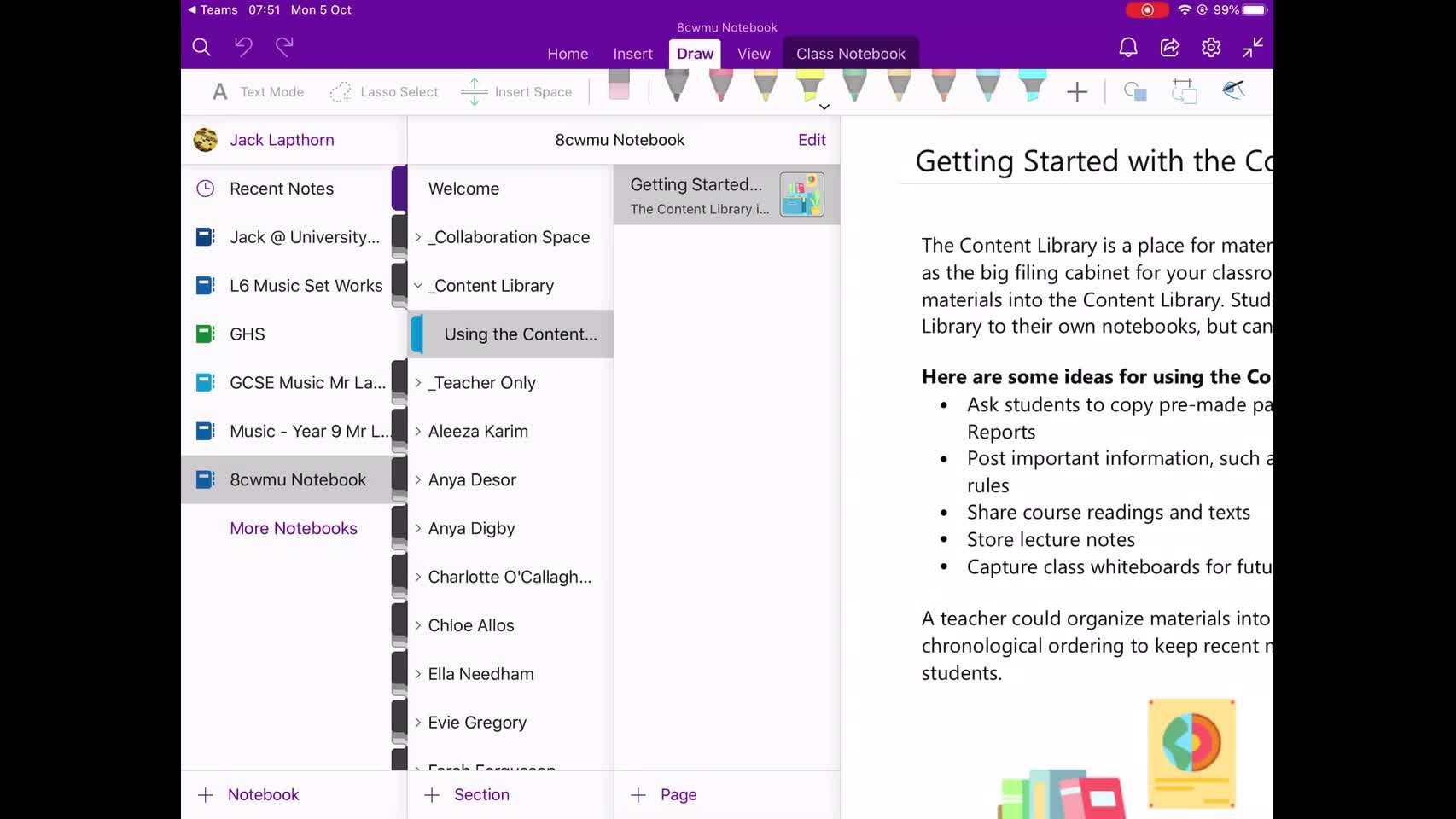 OneNote Class Notebook 2 - Setup Instructions - ClickView