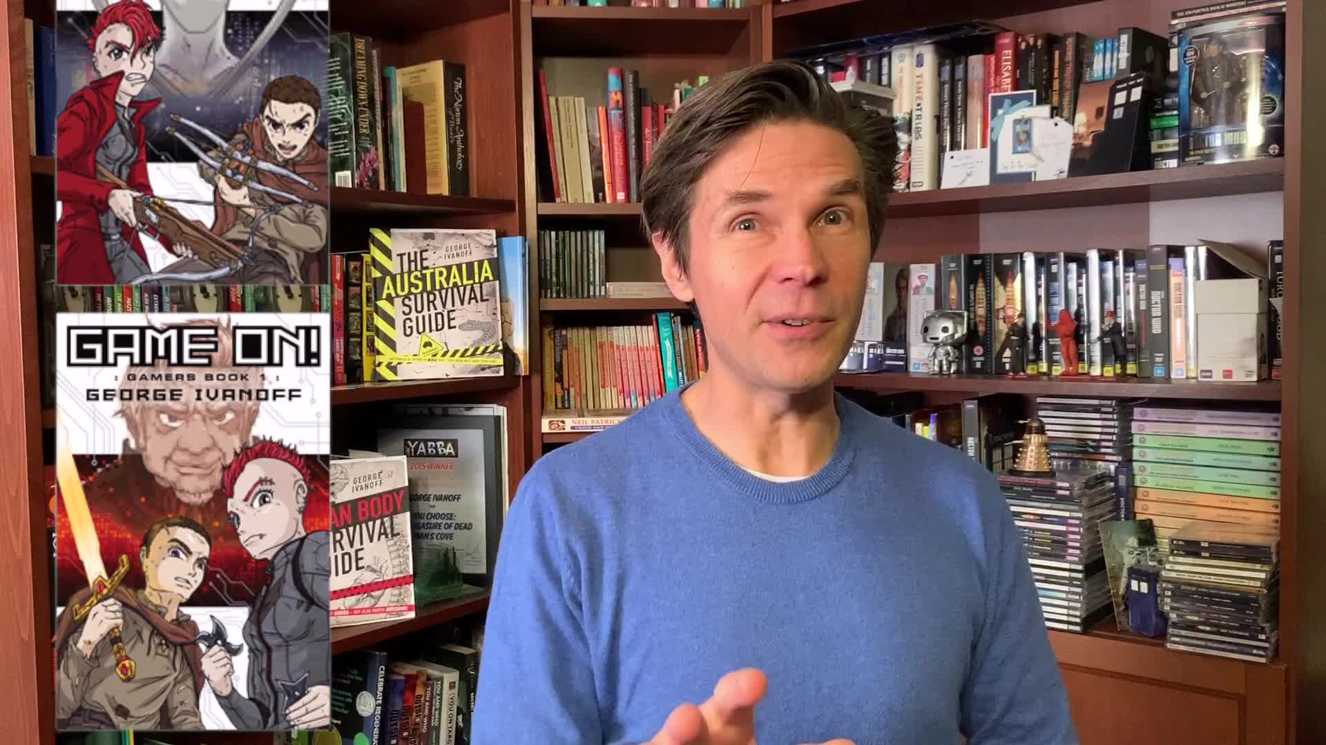George Ivanoff talks about books | ClickView