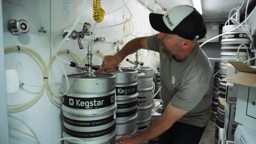 The Coldroom And Keg System