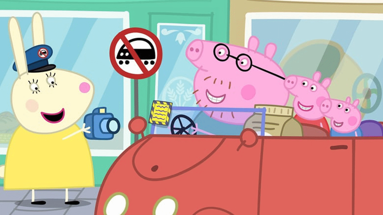 Parking Ticket - When Daddy Pig gets a parkin... - ClickView