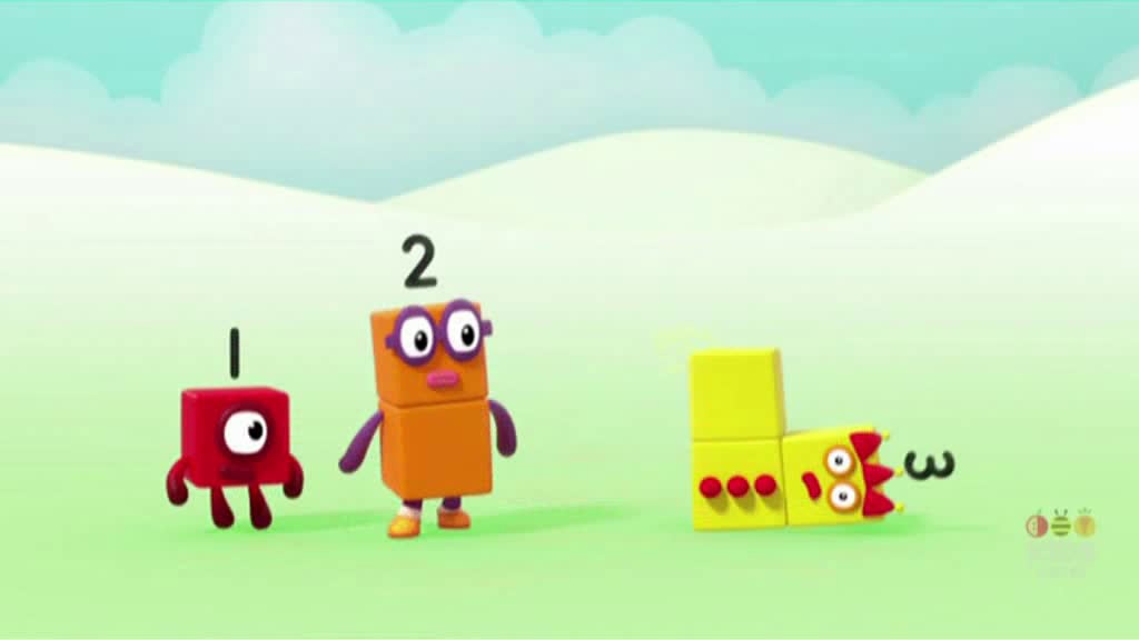 Numberblocks - Three - Three Arrives With A B... - ClickView