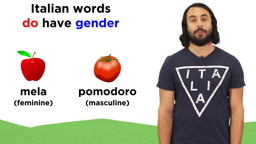Gender in the Italian Language