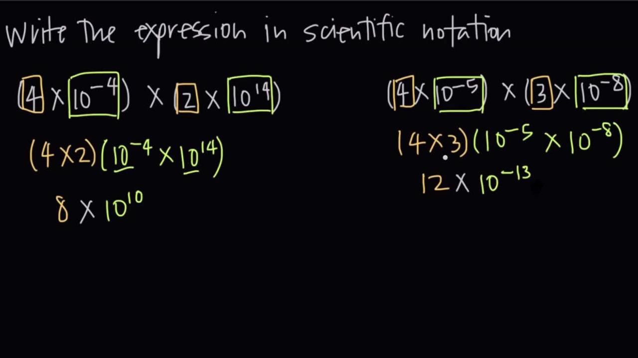 Multiplying Scientific Notation Video Teaching Resources | ClickView