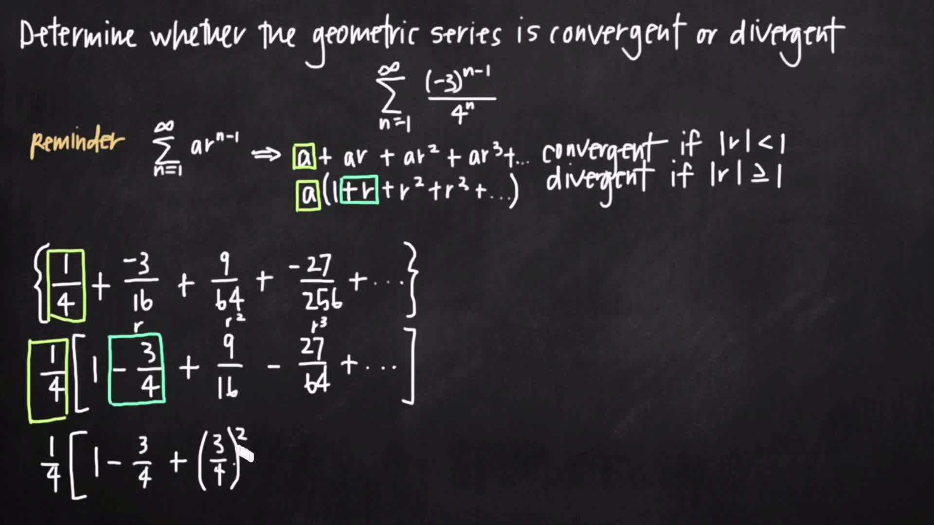 Sequences & Series: Geometric Series | ClickView