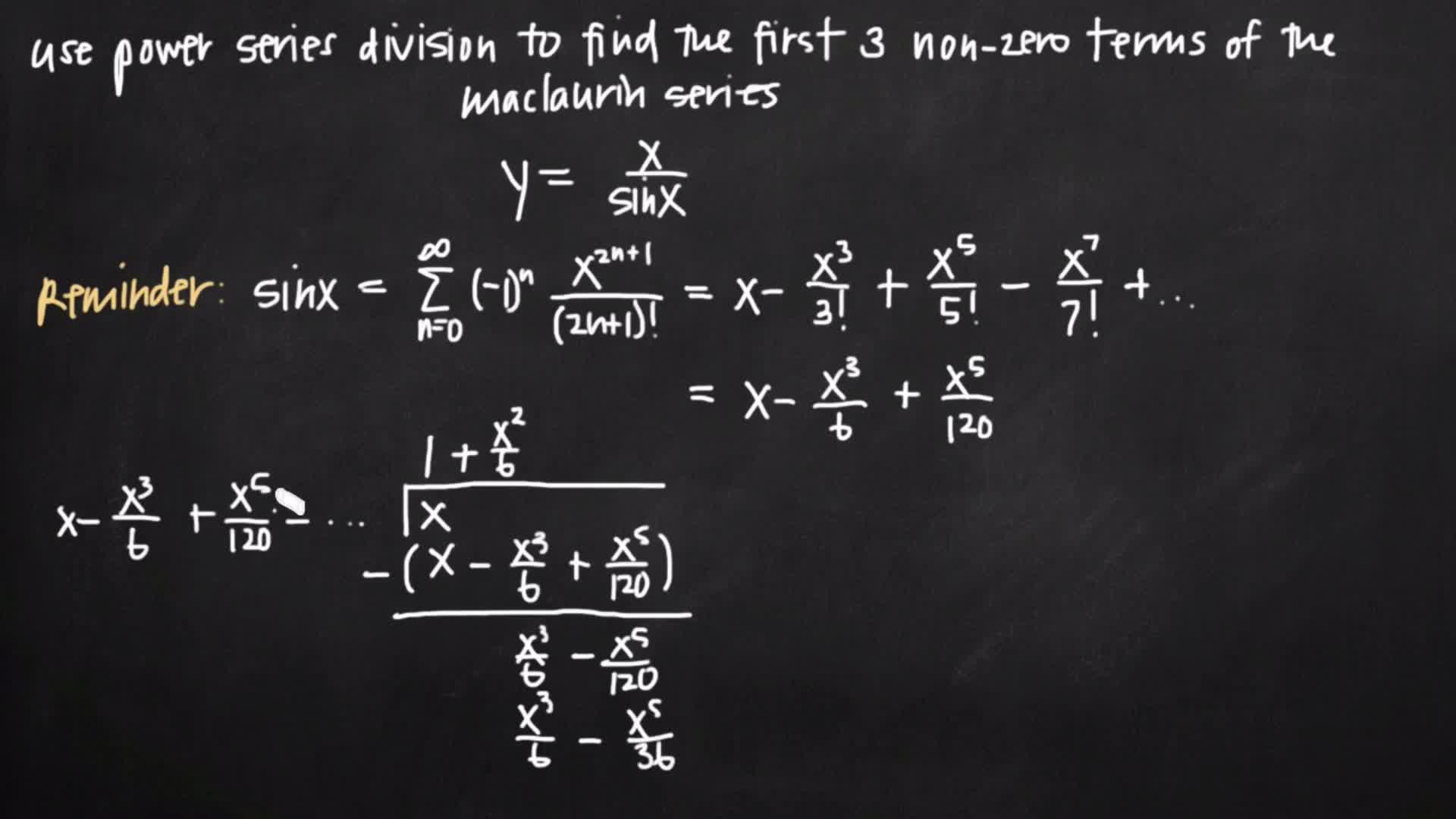 Sequences & Series: Power Series | ClickView