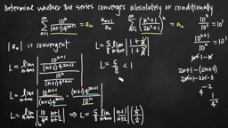 Absolute and Conditional Convergence
