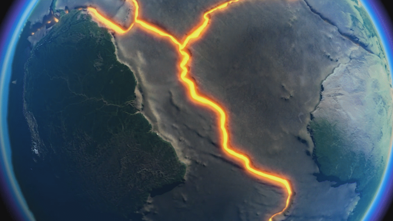 Tectonic Plates and a Supercontinent - ClickView