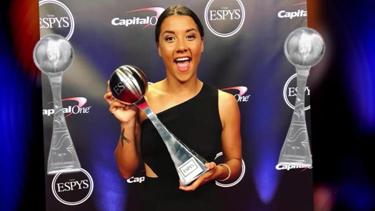 Sam Kerr Award - Matildas star, Sam Kerr, has... - ClickView