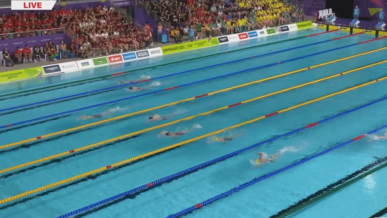 Women S 400m Freestyle Final LIVE Coverage ClickView   7175088