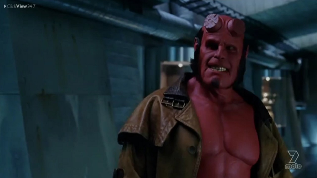 Hellboy - A demon, raised from infancy after... - ClickView