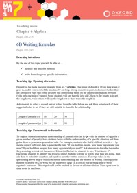 Writing Formulas Video & Resources | ClickView