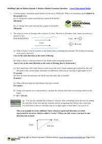Relative Motion Video & Resources | ClickView