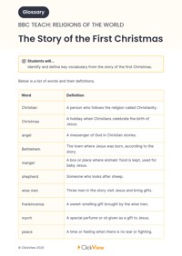 The Story of the First Christmas | ClickView