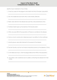 Impact of the Black Death Video & Resources | ClickView