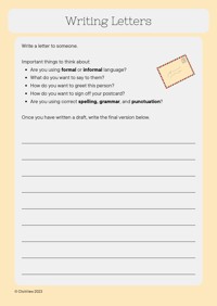 Primary English: Letter Writing Video & Resources | ClickView