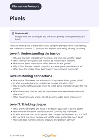 Pixels Video & Resources | ClickView