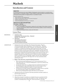 Macbeth Video & Resources | ClickView