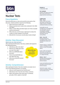 Nuclear Tests Video & Resources | ClickView