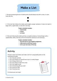 How to Use Bullet Points Video & Resources | ClickView