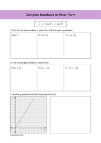 Complex Numbers in Polar Form Video & Resources | ClickView