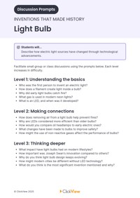 Light Bulb Video & Resources | ClickView