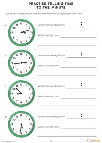 To the Minute Video & Resources | ClickView
