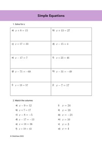 Simple Equations Video & Resources | ClickView