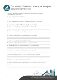 Character Analysis Video & Resources | ClickView