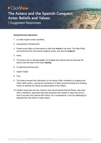 Aztec Beliefs and Values Video & Resources | ClickView