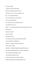 Acordarse vs Recordar: What’s The Difference? | ClickView