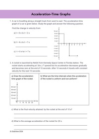 Acceleration-Time Graphs Video & Resources | ClickView