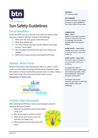 Sun Safety Guidelines Video & Resources | ClickView