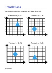 Position and Direction: Translating a 2D Shape | ClickView