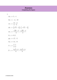 Completing the Square Video & Resources | ClickView