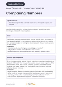 Comparing Numbers Video & Resources | ClickView