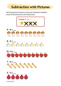 Subtraction using Concrete and Pictorial Strategies | ClickView