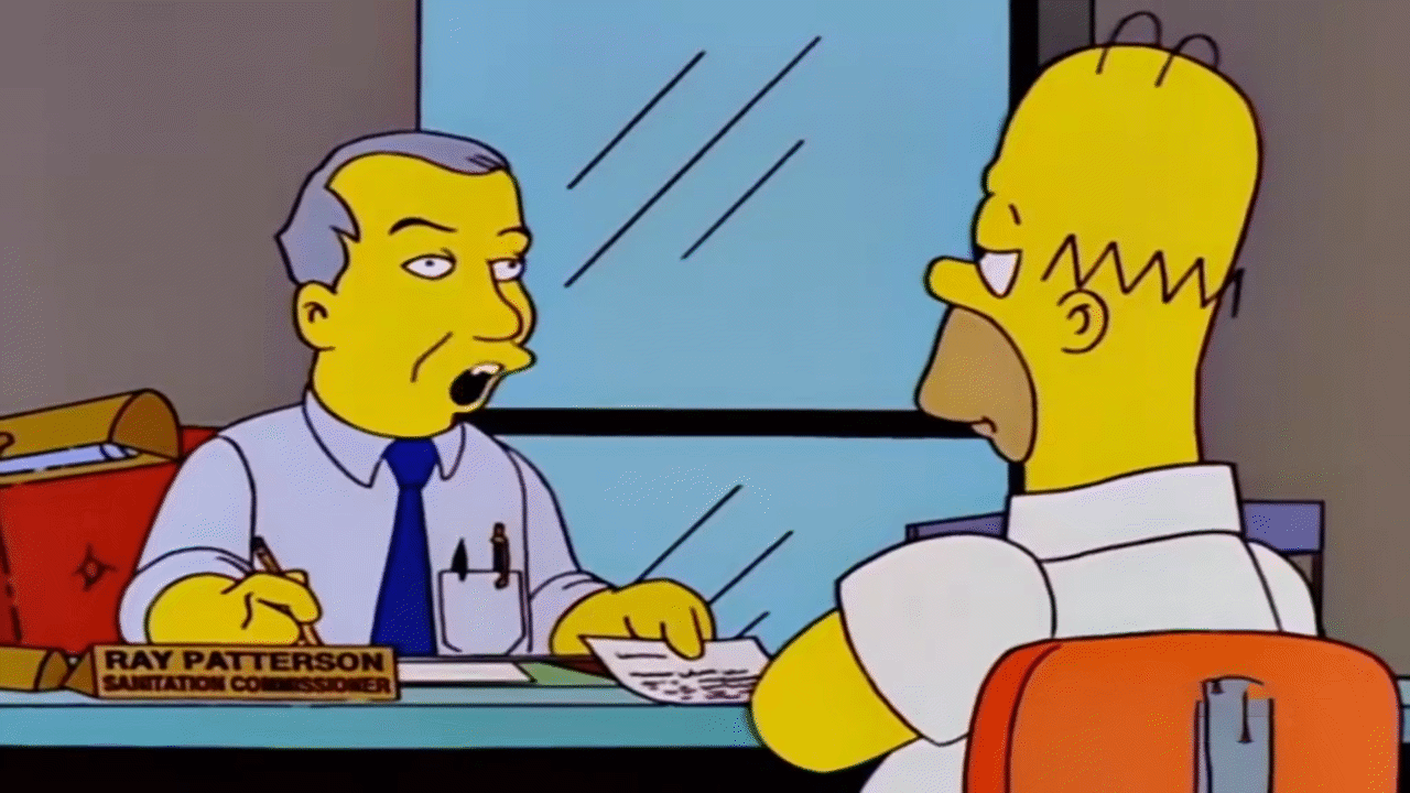 Stealing First Base Bart gets Springfield E. ClickView