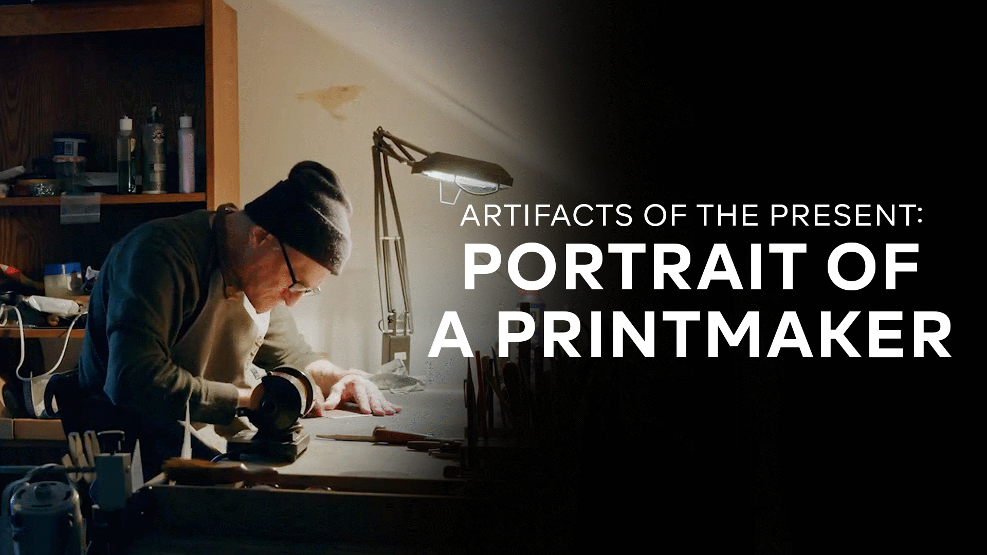 Artifacts of the Present: Portrait of a Printmaker | ClickView