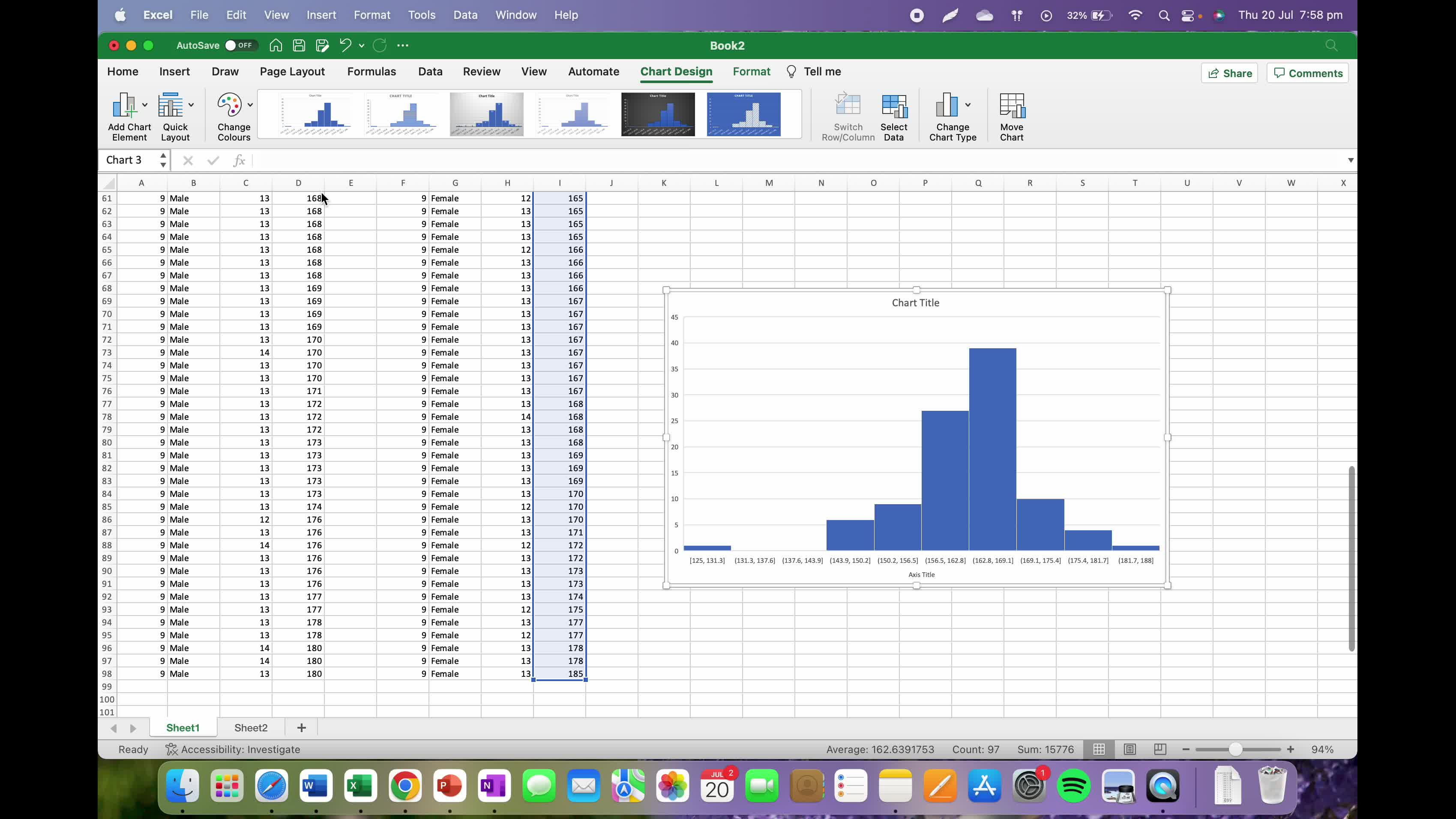4. Creating a histogram using Excel - ClickView